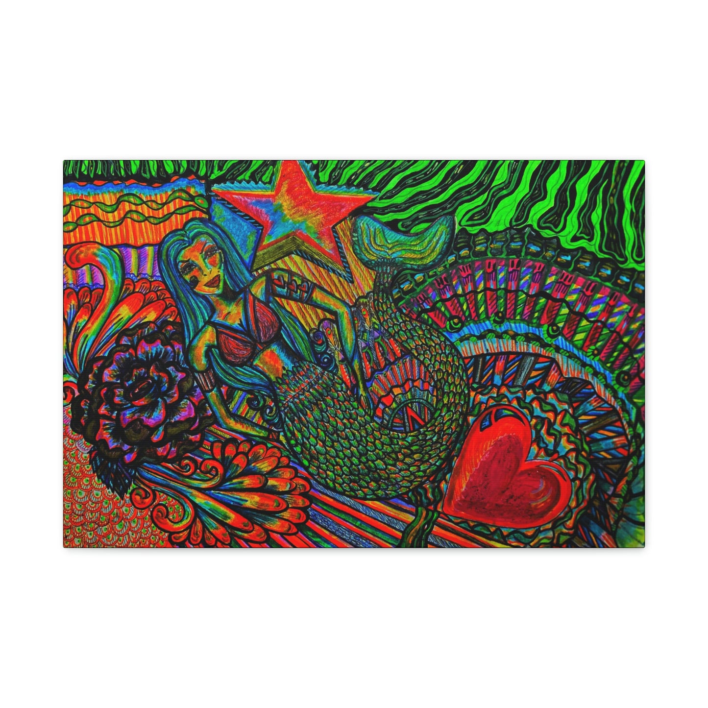 Show Queen Mermaid, Fashion, Abstract, Friendship, Inspiration Wall Art