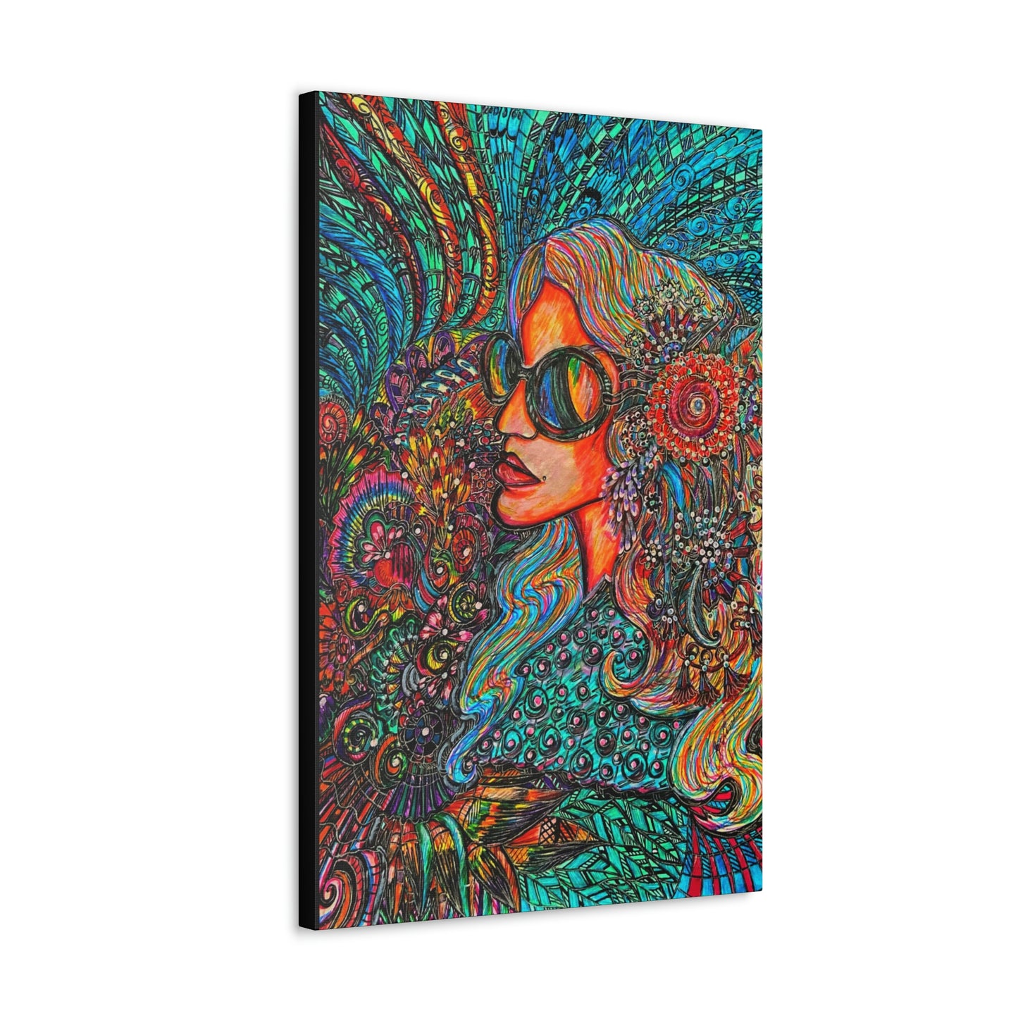 Living in Harmony, Fashion, Abstract, Friendship, Inspiration Wall Art