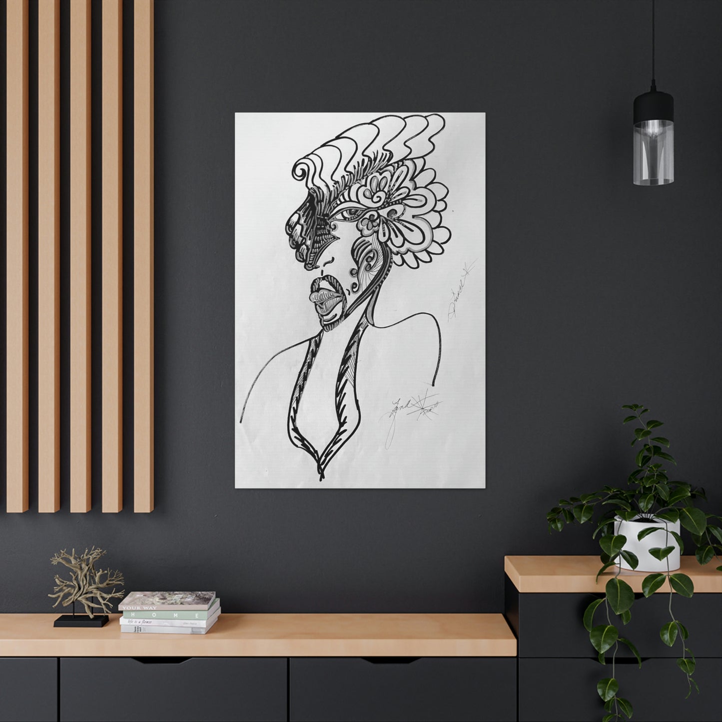 Abstract, Surreal Woman, Friendship, Inspiration Wall Art