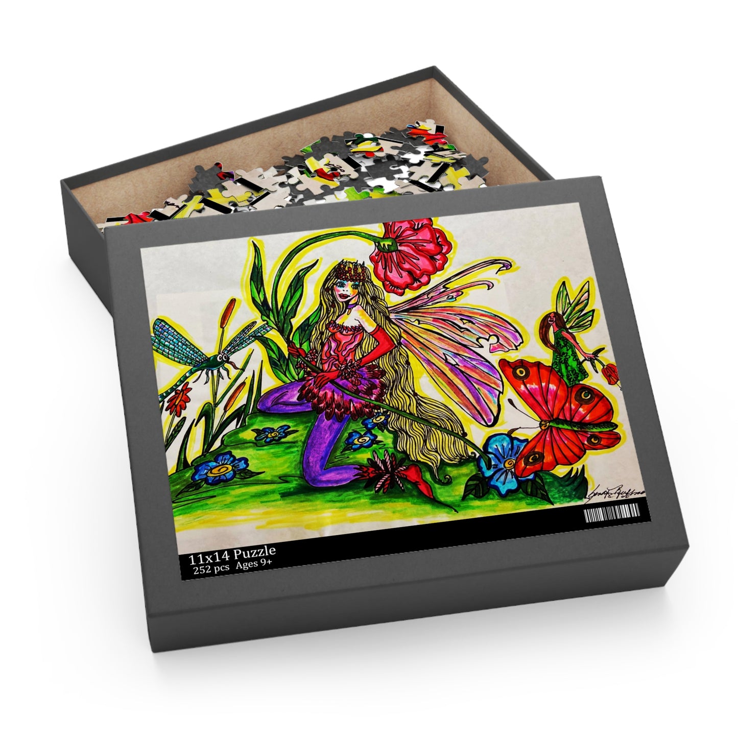 Majestic Fairy Puzzle (120, 252, 500-Piece)JigSaw Puzzle, Birthday Gift, Gifts For Bridesmaids