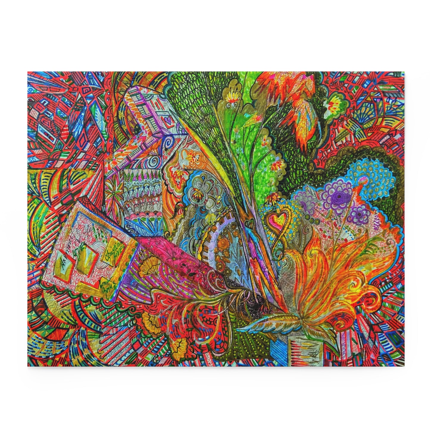 Abstract Surreal Puzzle (120, 252, 500-Piece)JigSaw Puzzle, Birthday Gift, Gifts For Bridesmaids