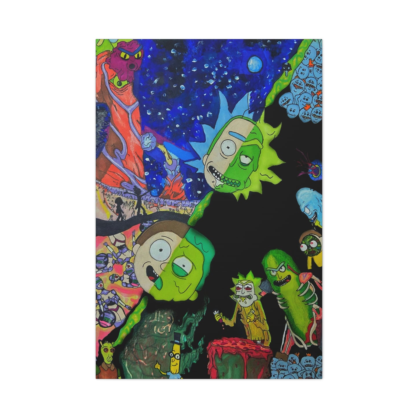 Rick and Morty, Fashion, Abstract, Surreal, Friendship, Inspiration Wall Art