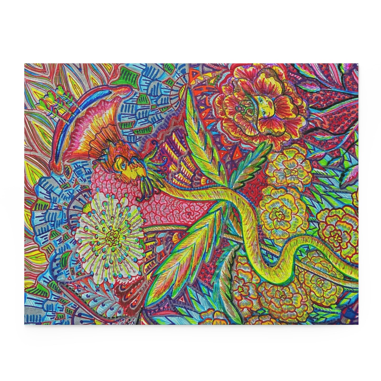 Floral Fairy Puzzle (120, 252, 500-Piece)JigSaw Puzzle, Birthday Gift, Gifts For Bridesmaids