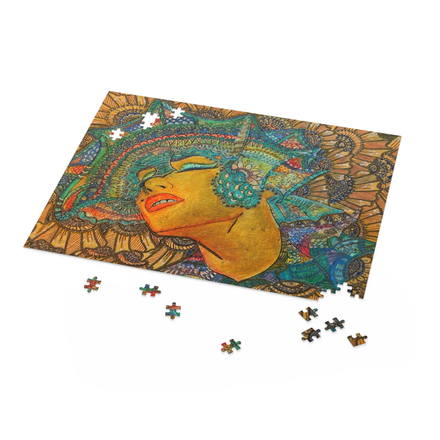 Beautiful Spiritual Surreal Queen Puzzle (120, 252, 500-Piece) JigSaw Puzzle, Birthday Gift, Gifts For Bridesmaids