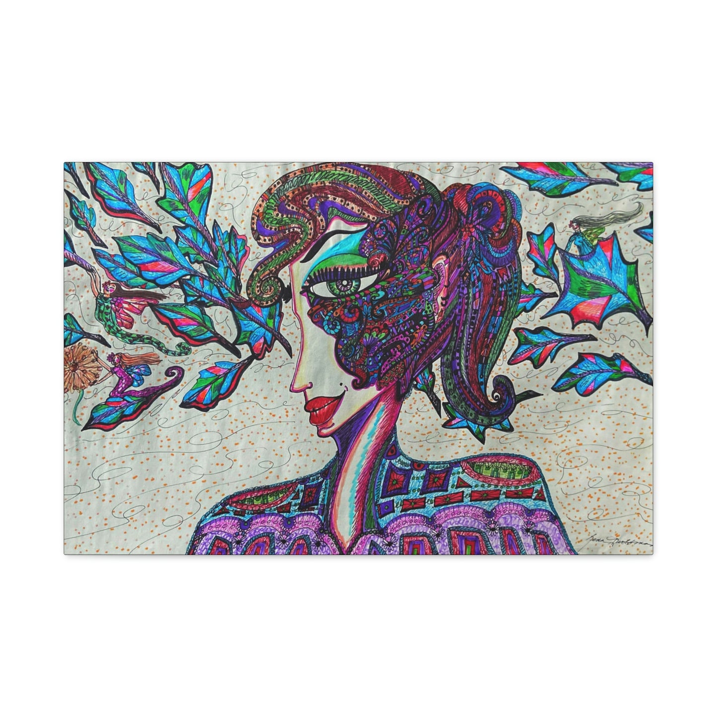 Spiritual Beauty, Hidden Gift, Fashion, Abstract, Friendship, Inspiration Wall Art