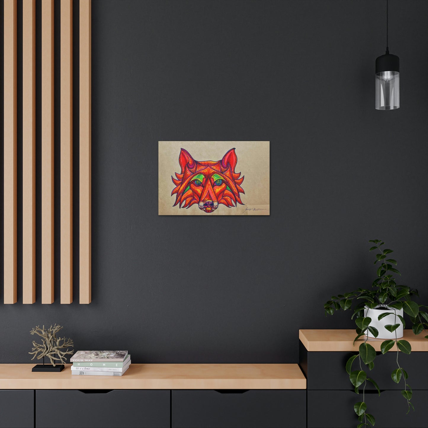 Fox Nature, Fashion, Abstract, Surreal, Friendship, Inspiration Wall Art