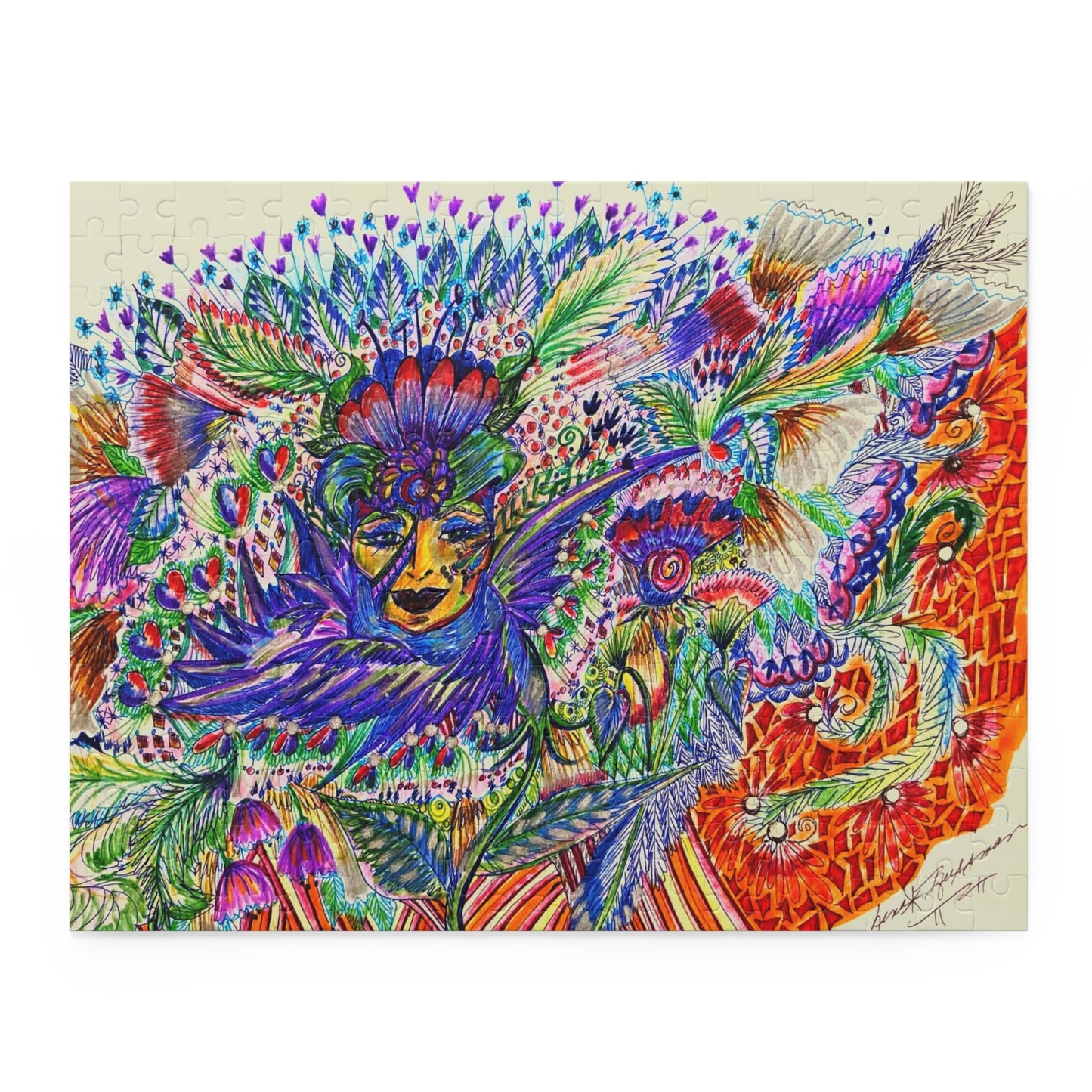 Abstract, Surreal, Mother Nature Puzzle (120, 252, 500-Piece)JigSaw Puzzle, Birthday Gift, Gifts For Bridesmaids