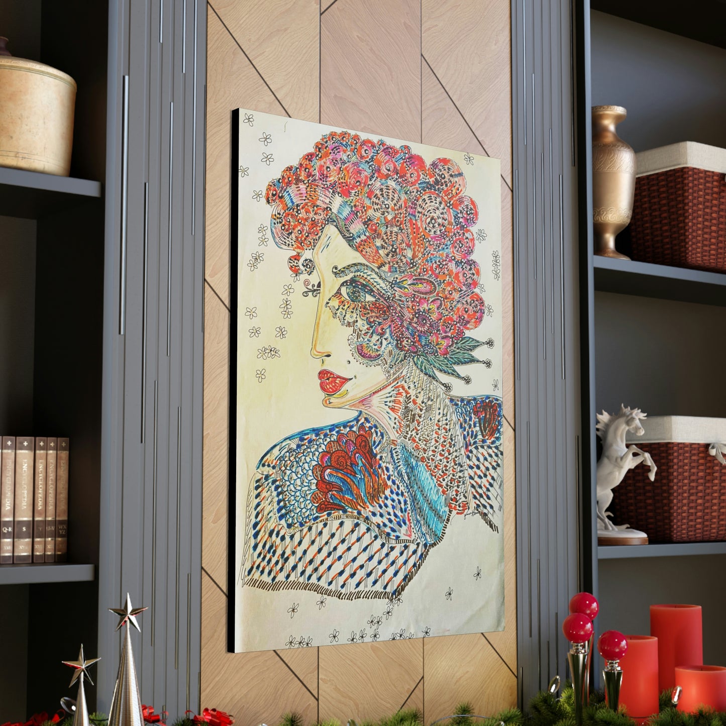 Fashion, Abstract, Surreal Women, Friendship, Inspiration Wall Art