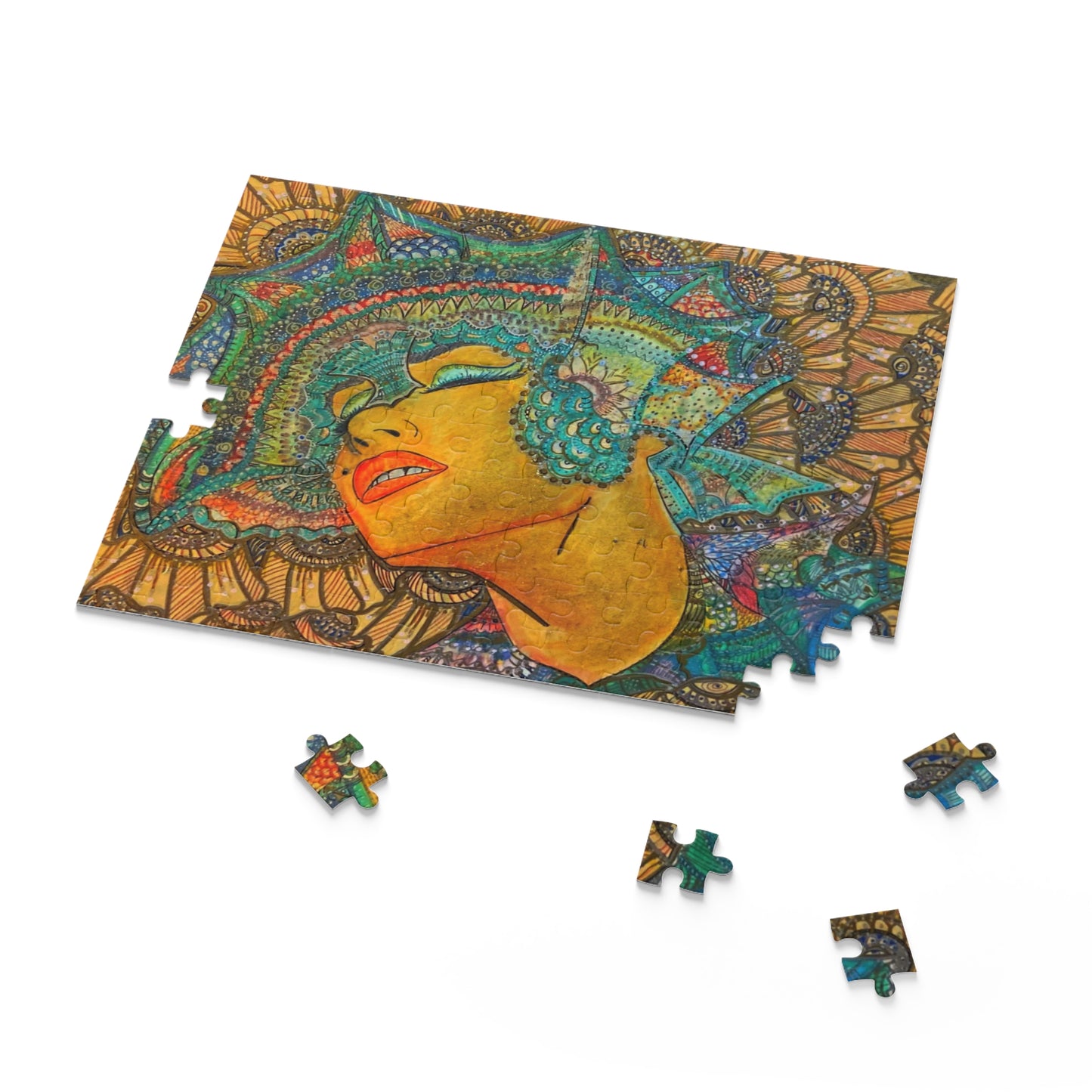 Beautiful Spiritual Surreal Queen Puzzle (120, 252, 500-Piece) JigSaw Puzzle, Birthday Gift, Gifts For Bridesmaids
