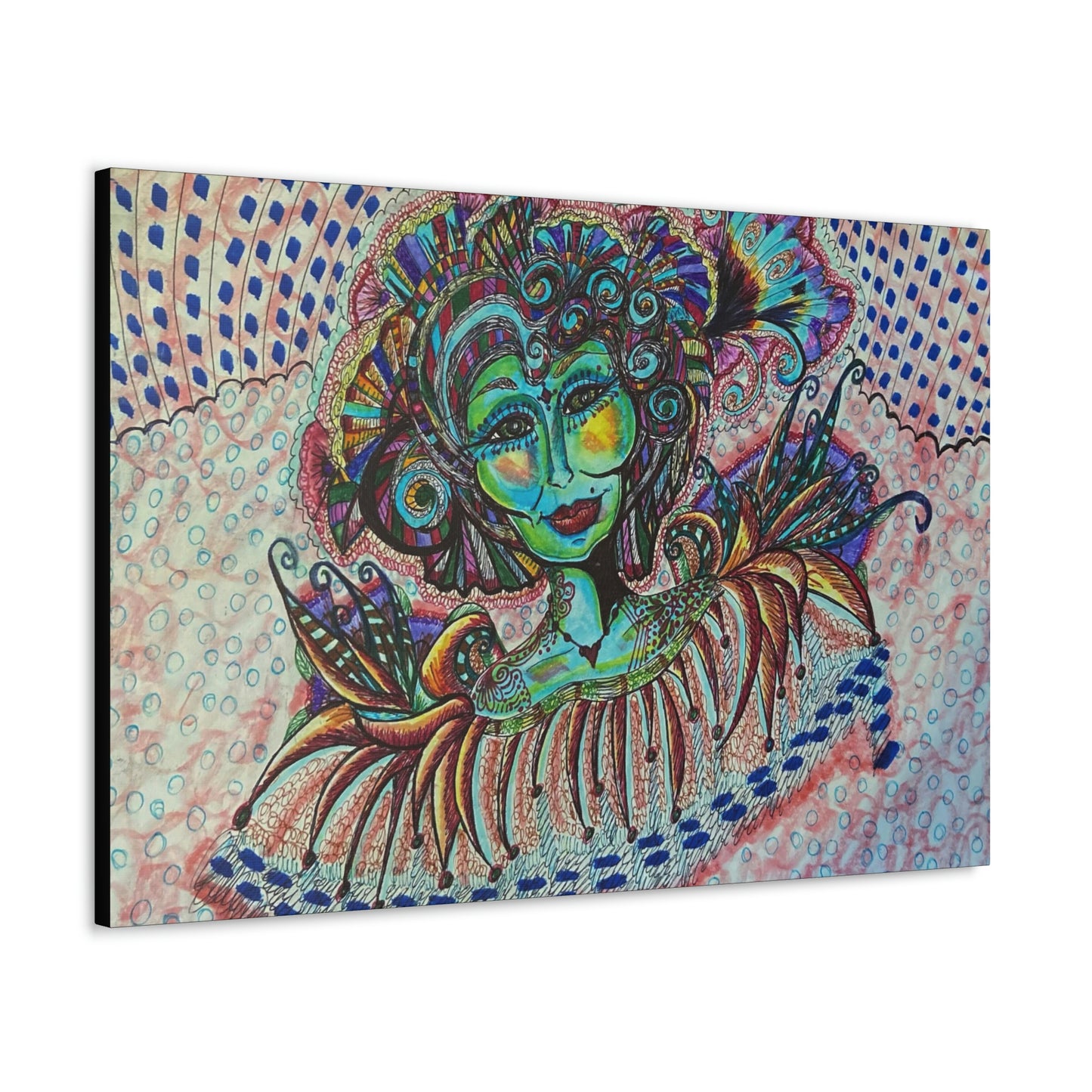 Abstract, Surreal, Funky Woman, Friendship, Inspiration Wall Art
