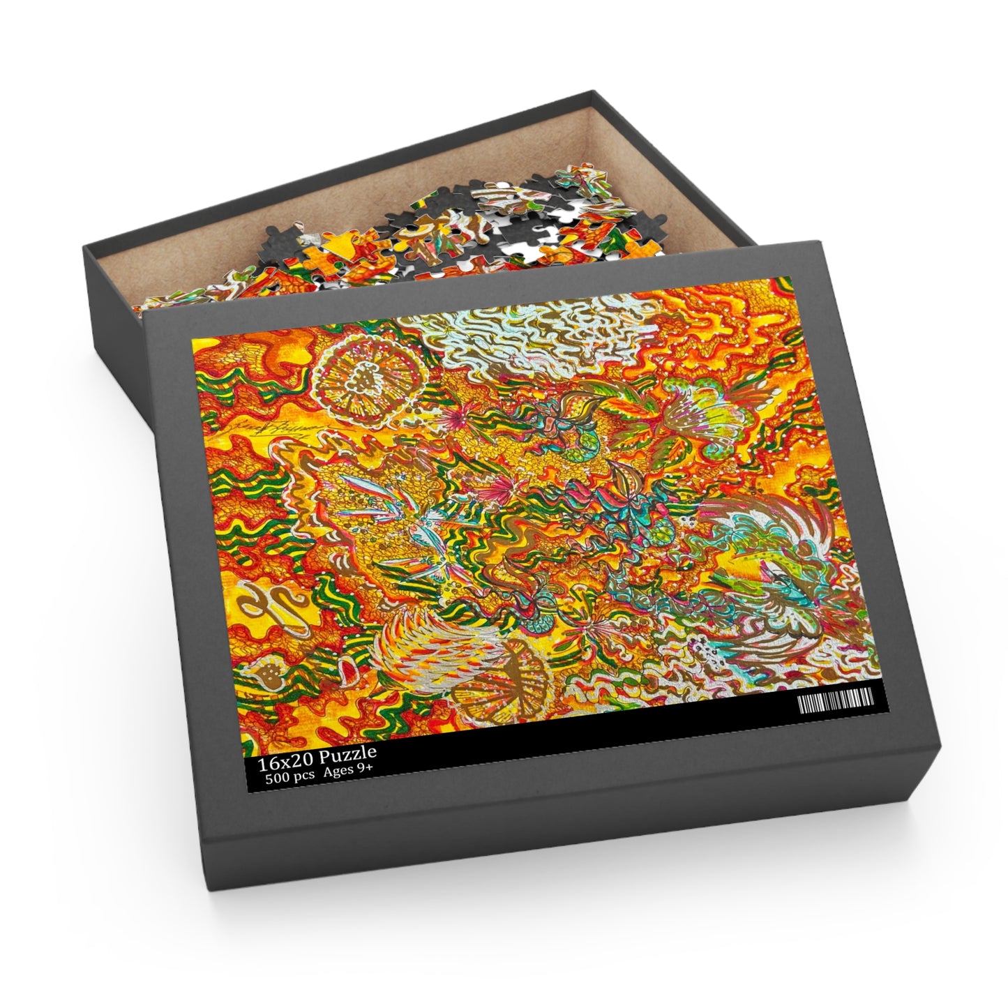 Hidden Spirit of Fire Puzzle (120, 252, 500-Piece)JigSaw Puzzle, Birthday Gift, Gifts For Bridesmaids
