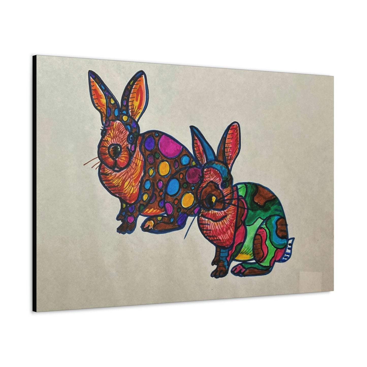 Fanatic Rabbit Fashion, Abstract, Surreal, Friendship, Inspiration Wall Art
