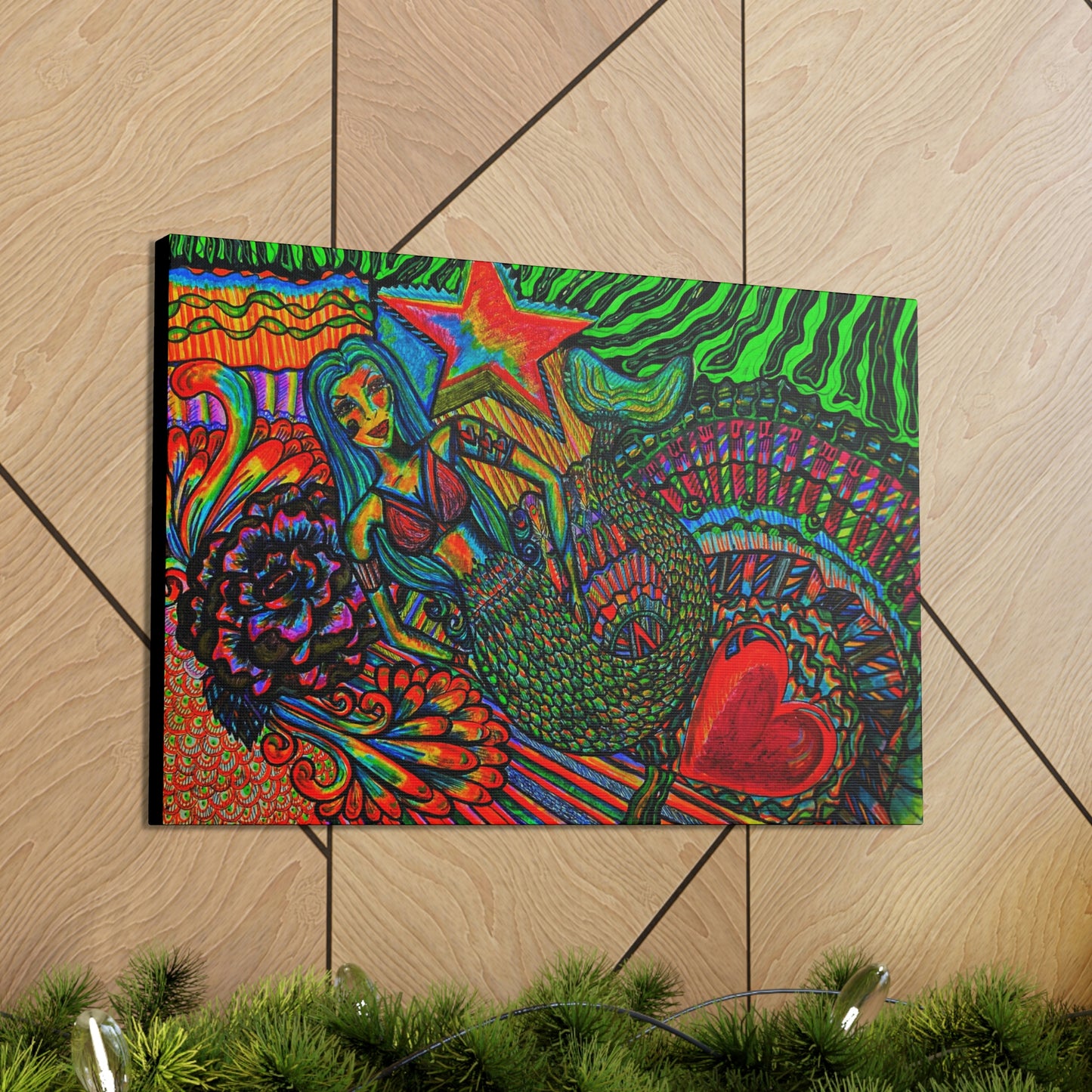 Show Queen Mermaid, Fashion, Abstract, Friendship, Inspiration Wall Art