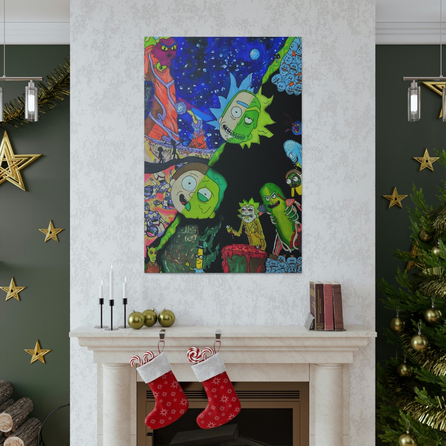 Rick and Morty, Fashion, Abstract, Surreal, Friendship, Inspiration Wall Art