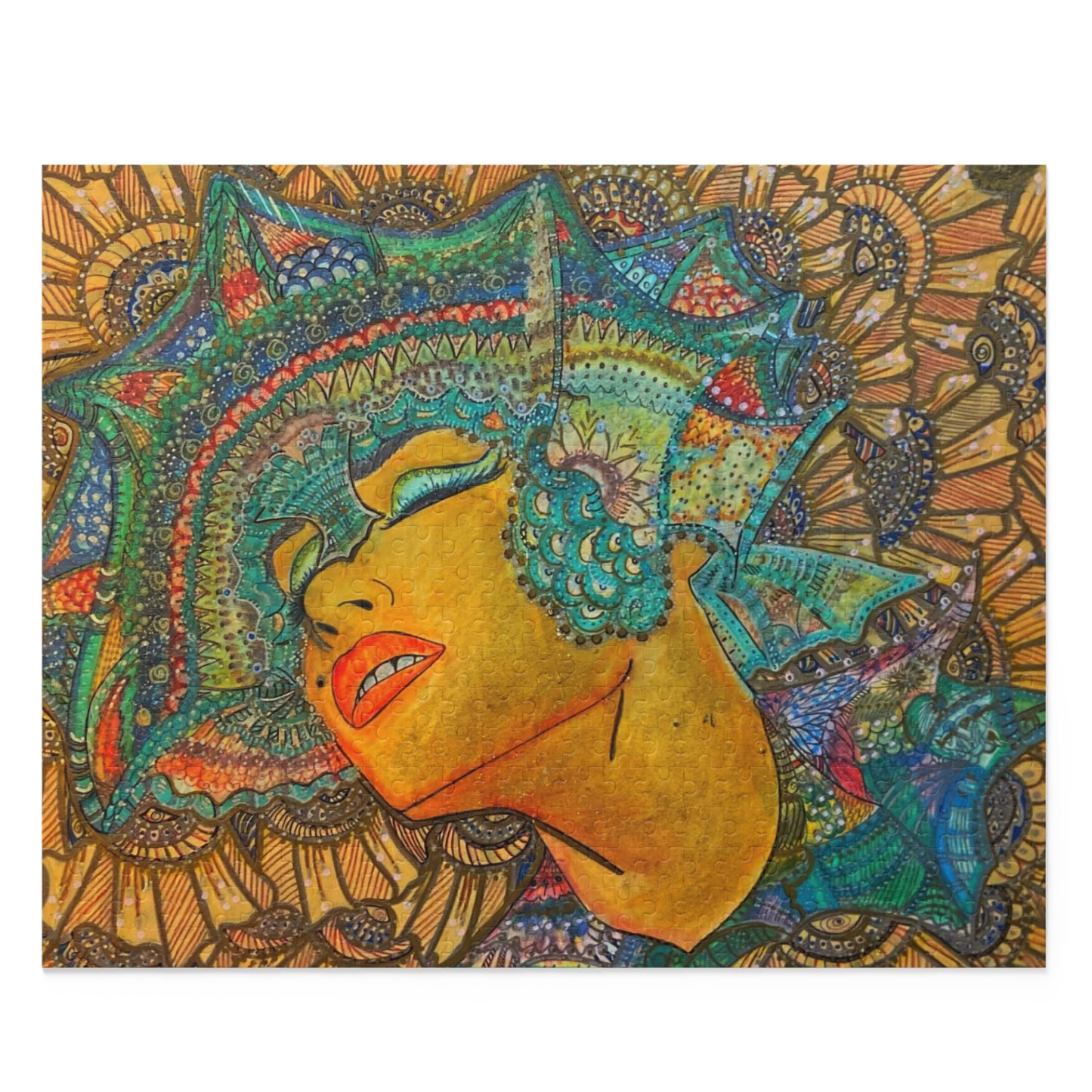 Beautiful Spiritual Surreal Queen Puzzle (120, 252, 500-Piece) JigSaw Puzzle, Birthday Gift, Gifts For Bridesmaids