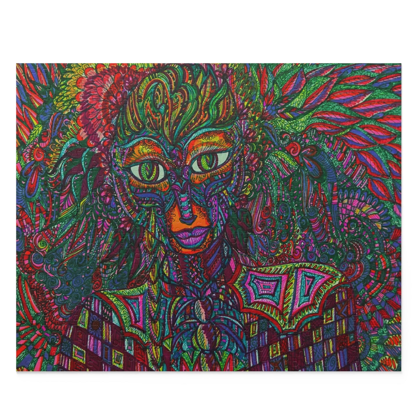 Abstract, Surreal Hidden Angel Puzzle (120, 252, 500-Piece)JigSaw Puzzle, Birthday Gift, Gifts For Bridesmaids
