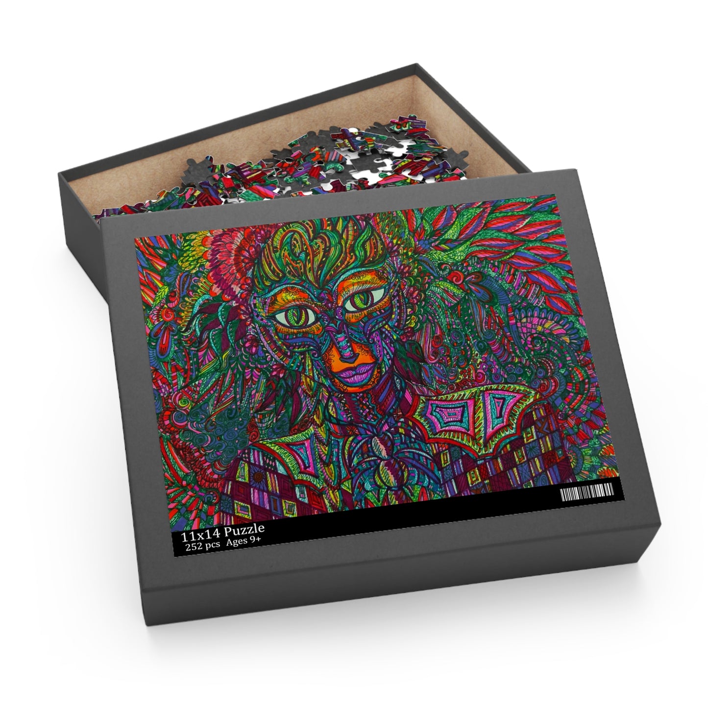 Abstract, Surreal Hidden Angel Puzzle (120, 252, 500-Piece)JigSaw Puzzle, Birthday Gift, Gifts For Bridesmaids