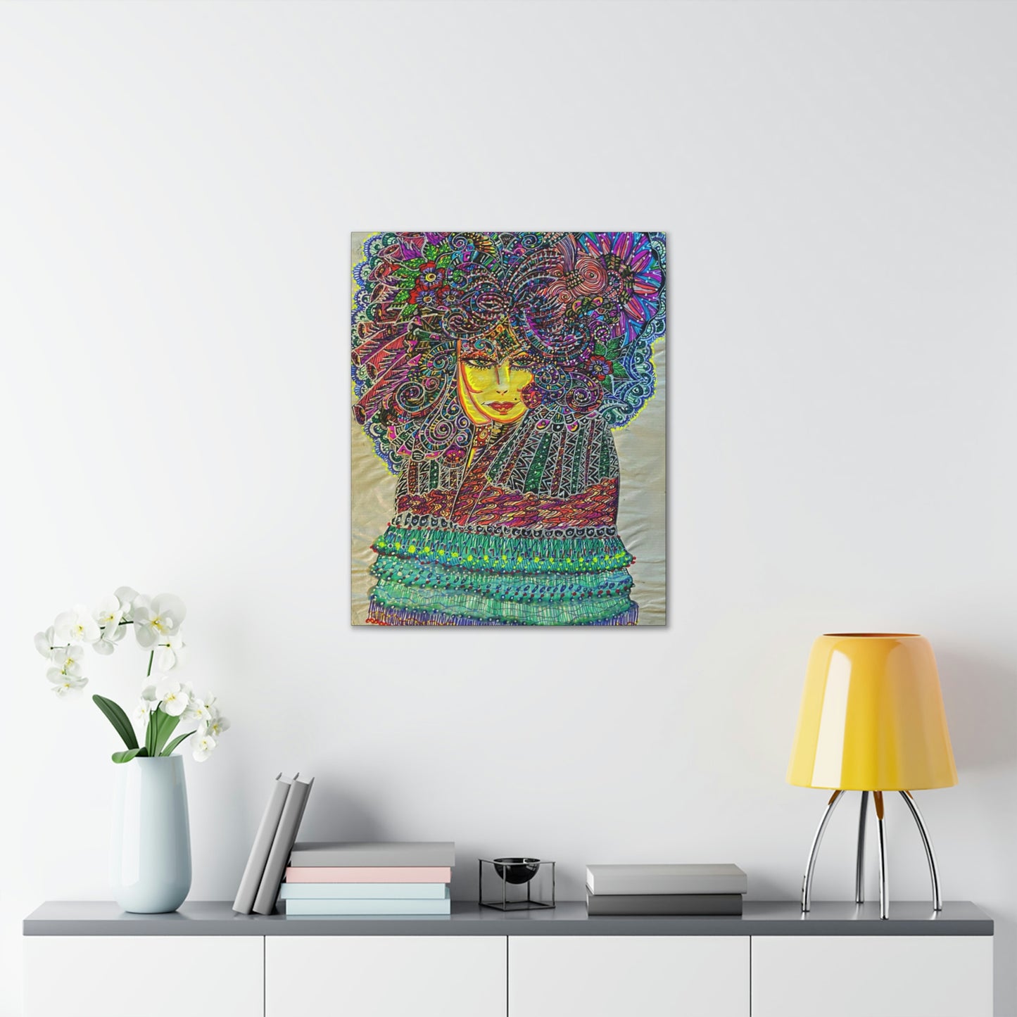 Fashion, Abstract, Surreal Woman, Friendship, Inspiration Wall Art
