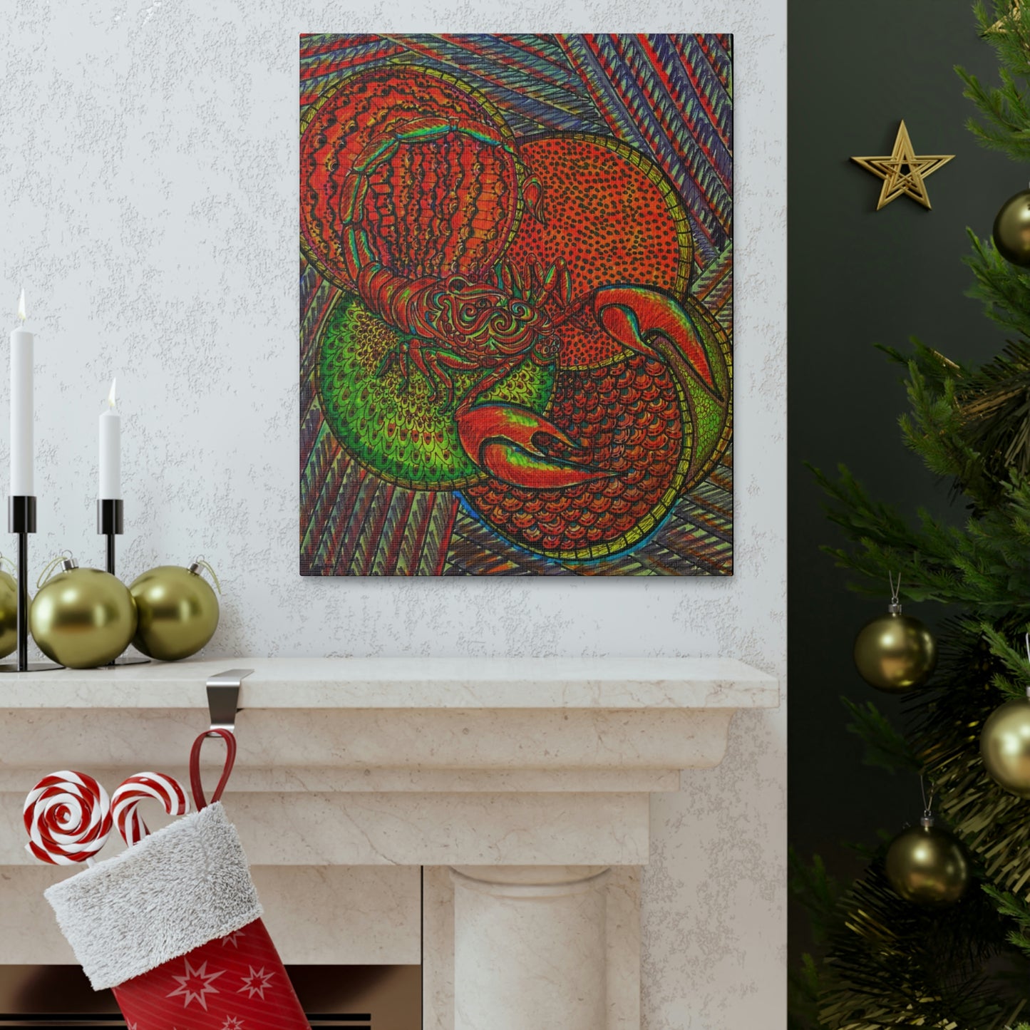 Scorpion Fashion, Abstract, Surreal, Friendship, Inspiration Wall Art