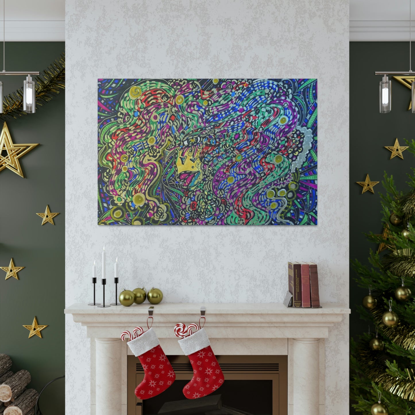 Hidden Fairy, Fashion, Abstract, Surreal, Friendship, Inspiration Wall Art