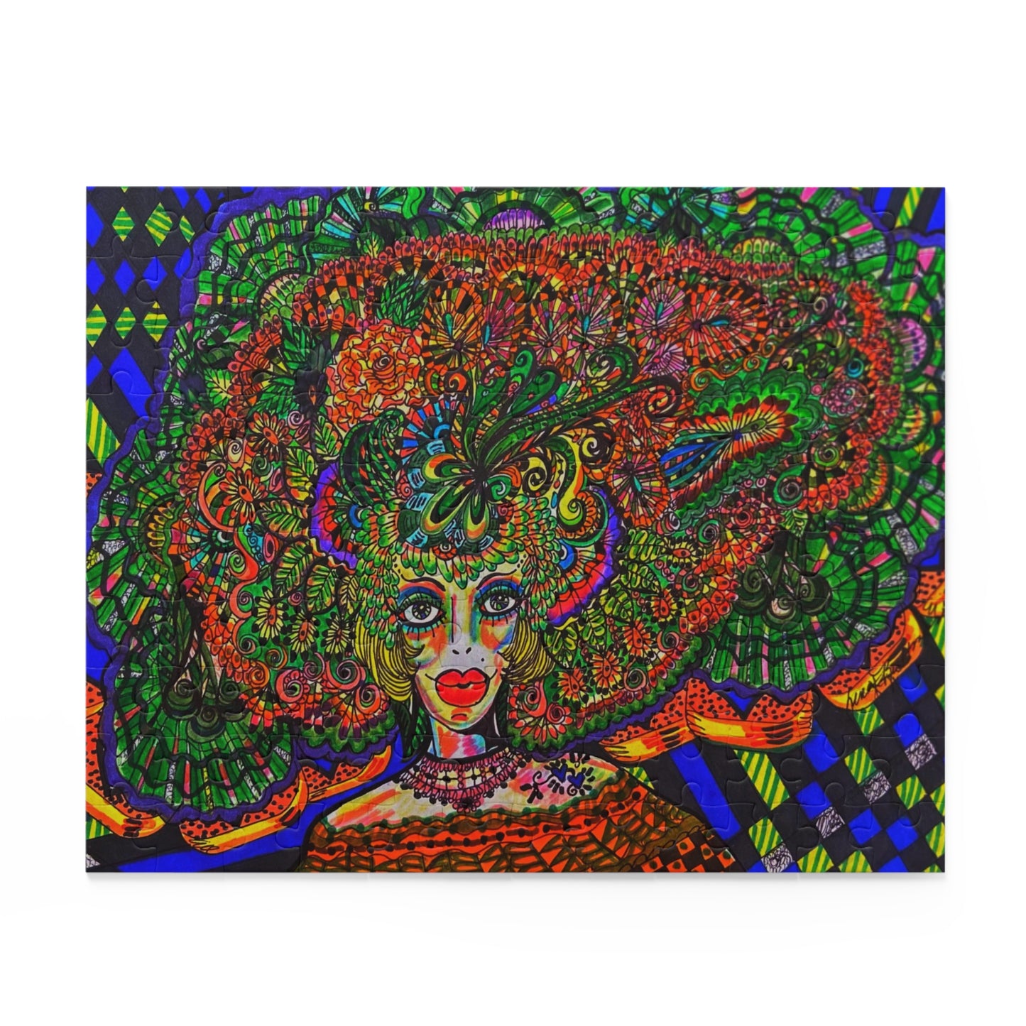 Fancy Women Puzzle (120, 252, 500-Piece)Abstract Surreal JigSaw Puzzle, Birthday Gift, Gifts For Bridesmaids
