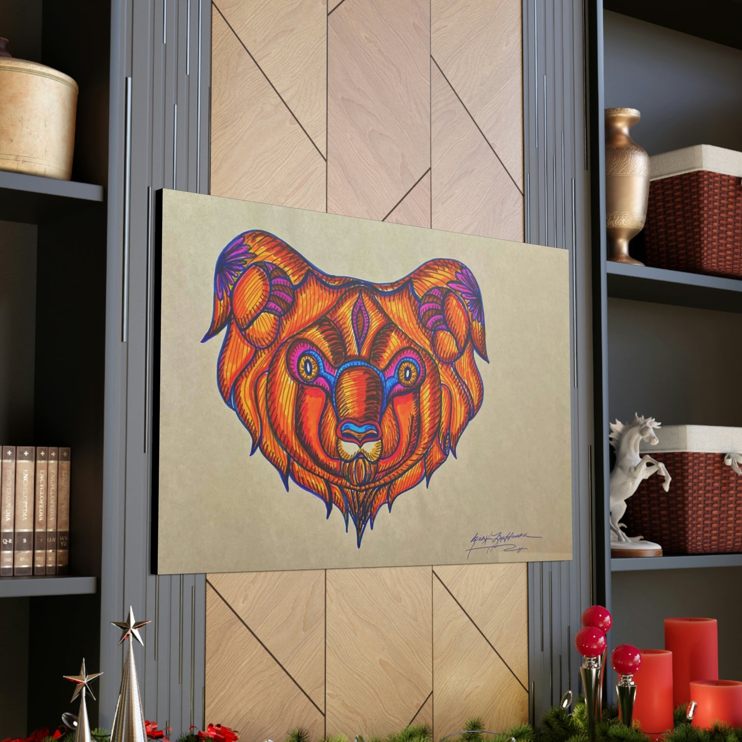 Mystical Creature Fashion, Abstract, Surreal, Friendship, Inspiration Wall Art