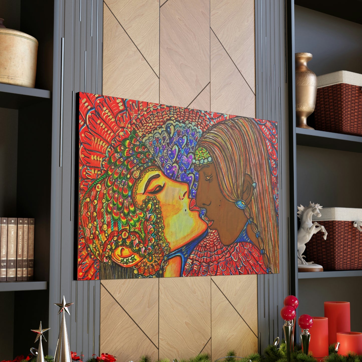 Romantic Fashion, Abstract, Surreal, Friendship, Inspiration Wall Art
