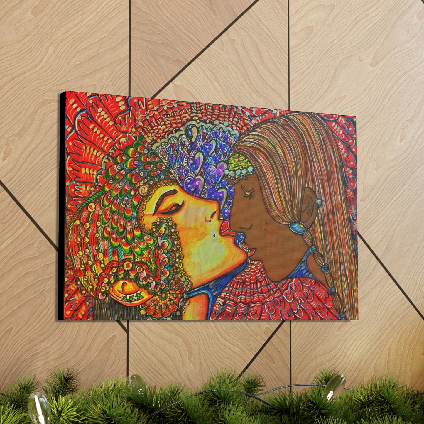 Romantic Fashion, Abstract, Surreal, Friendship, Inspiration Wall Art