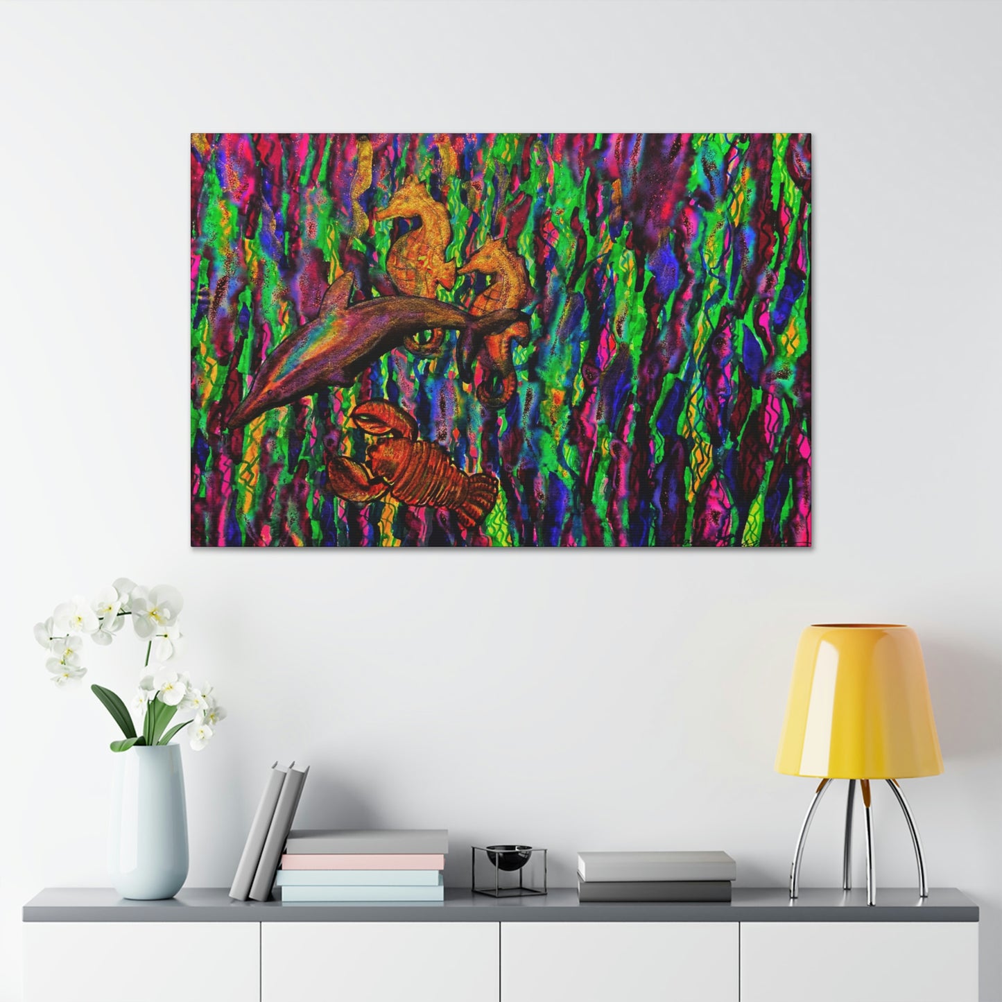 The Marine Guards, Fashion, Abstract, Surreal, Friendship, Inspiration Wall Art