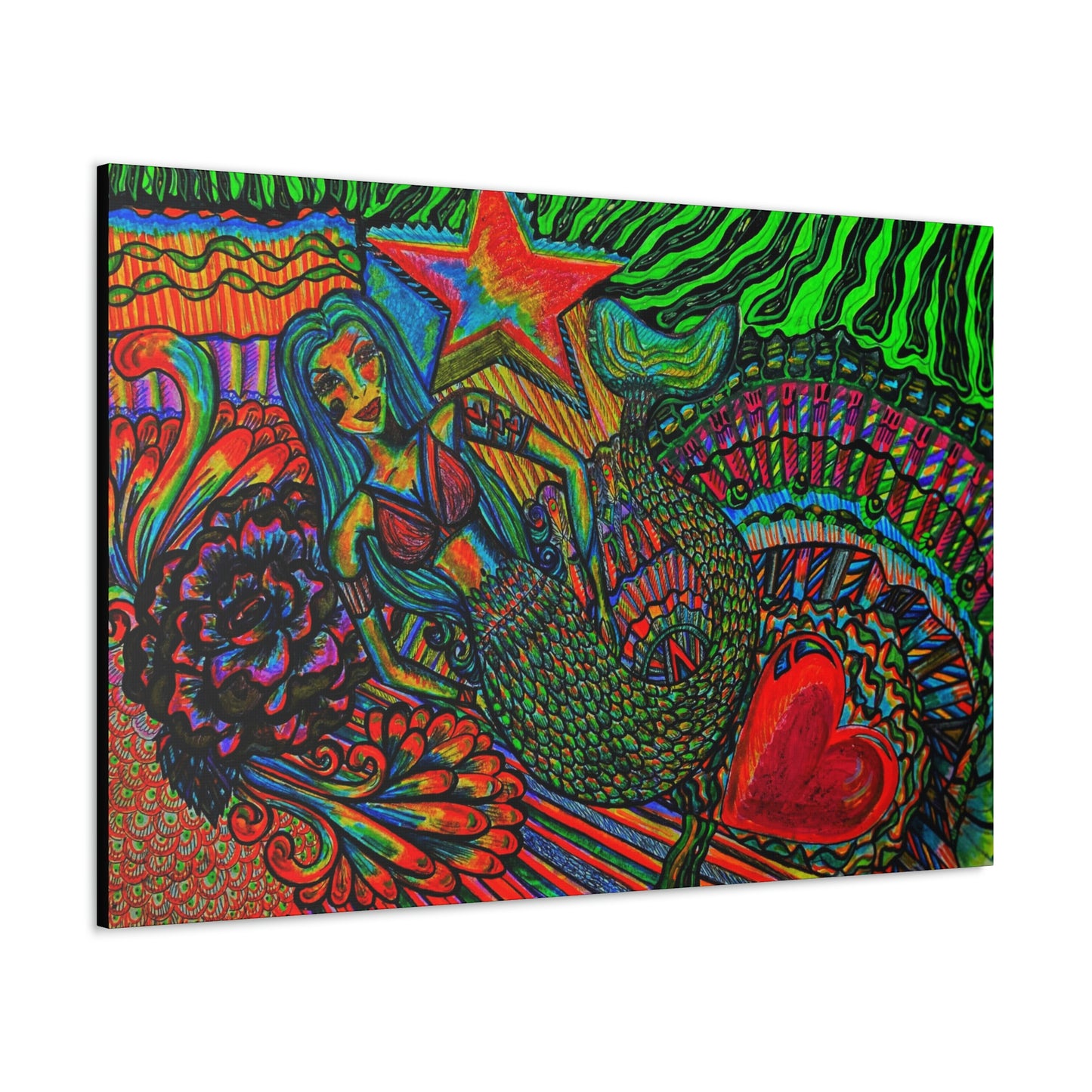 Show Queen Mermaid, Fashion, Abstract, Friendship, Inspiration Wall Art