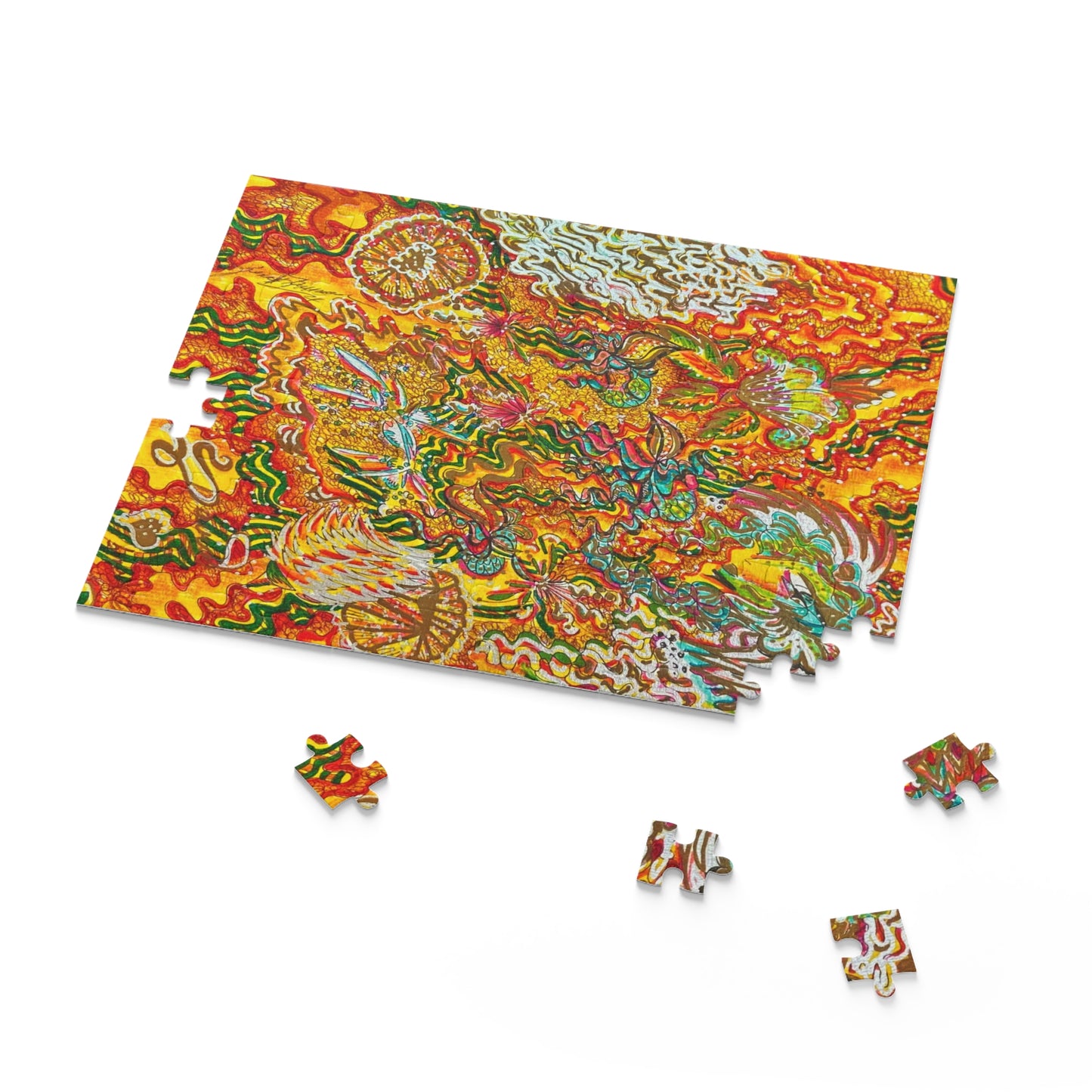 Hidden Spirit of Fire Puzzle (120, 252, 500-Piece)JigSaw Puzzle, Birthday Gift, Gifts For Bridesmaids