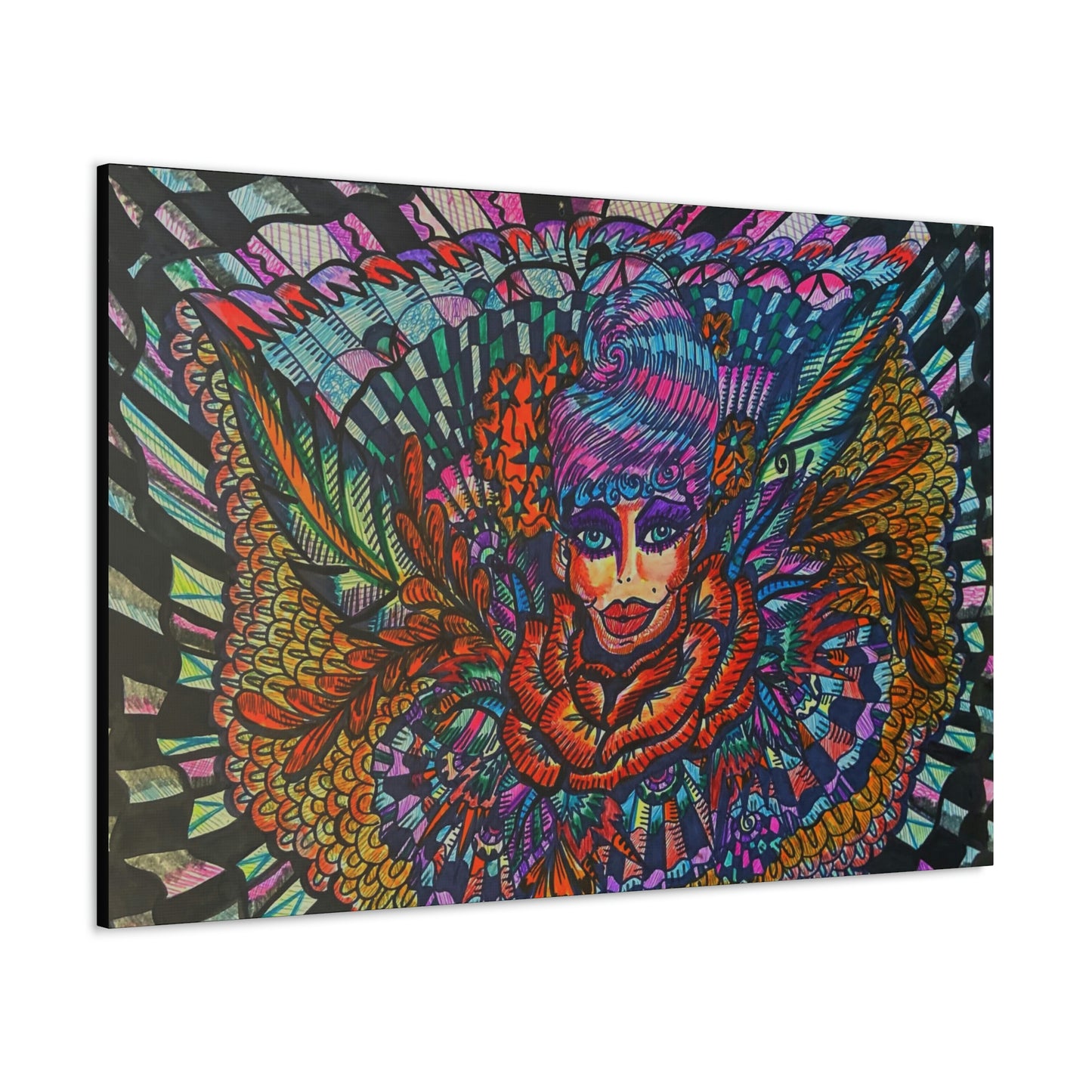Floral Fairy, Fashion, Abstract, Surreal, Friendship, Inspiration Wall Art