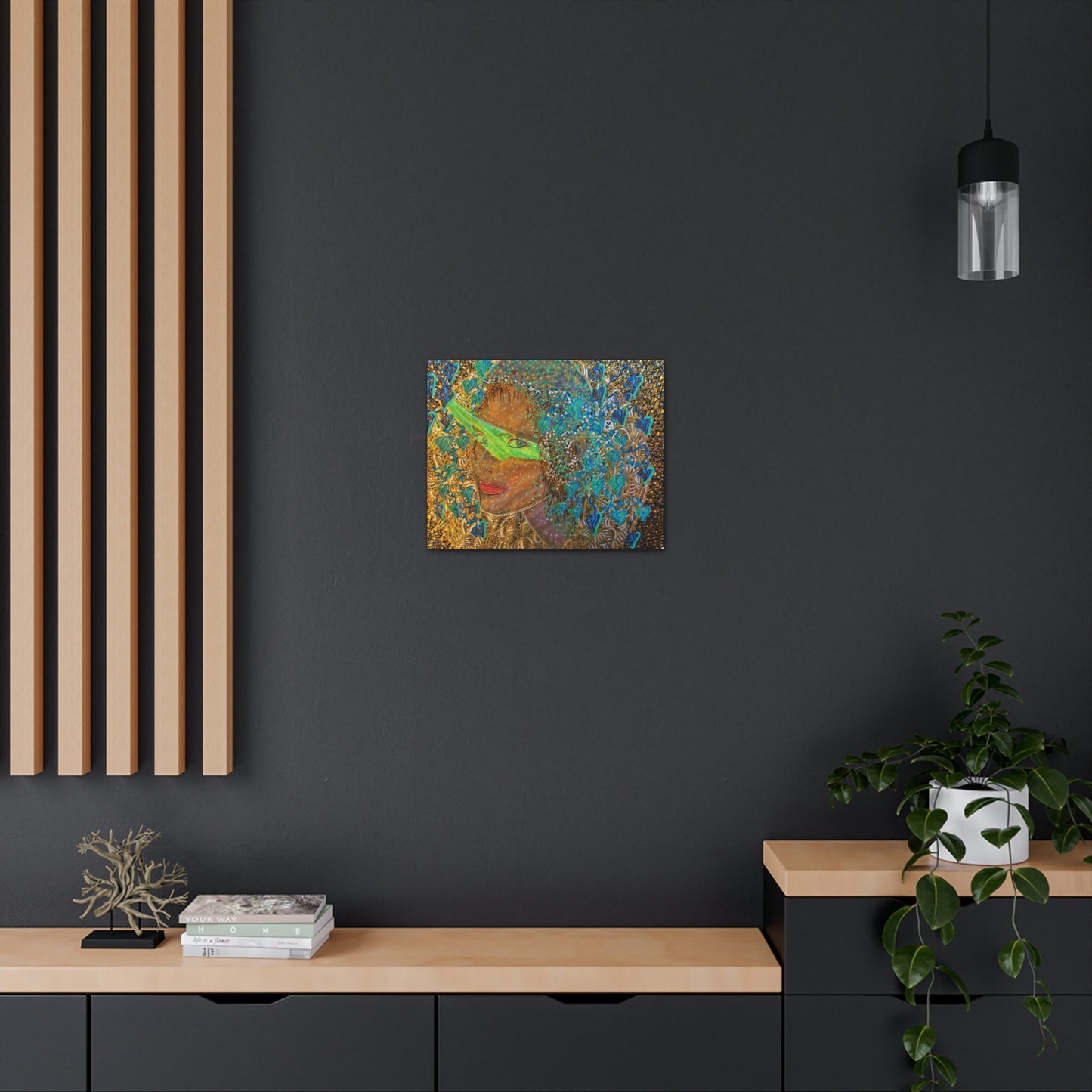 Mystical Woman, Fashion, Abstract, Surreal, Friendship, Inspiration Wall Art
