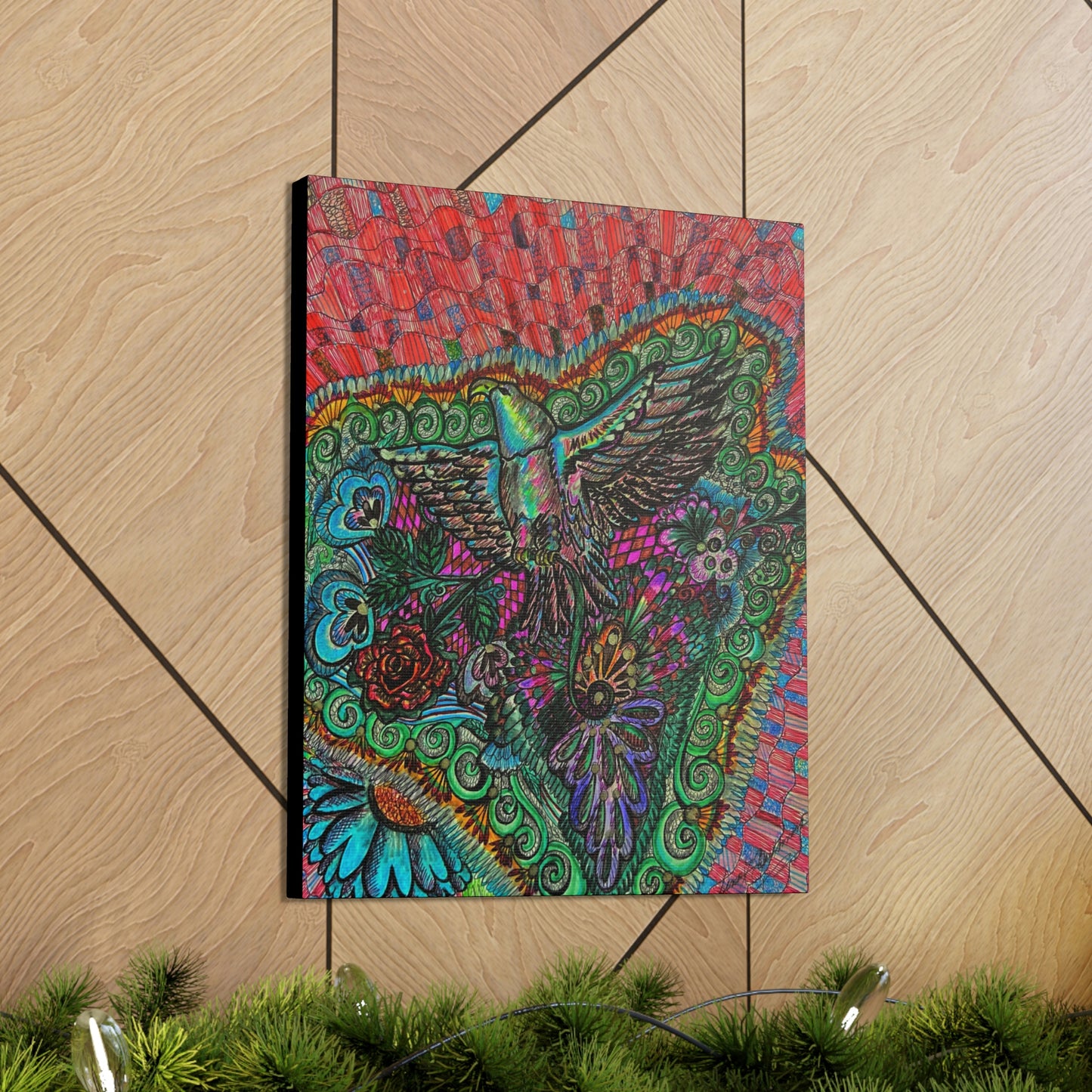 Bird Fashion, Abstract, Surreal, Friendship, Inspiration Wall Art