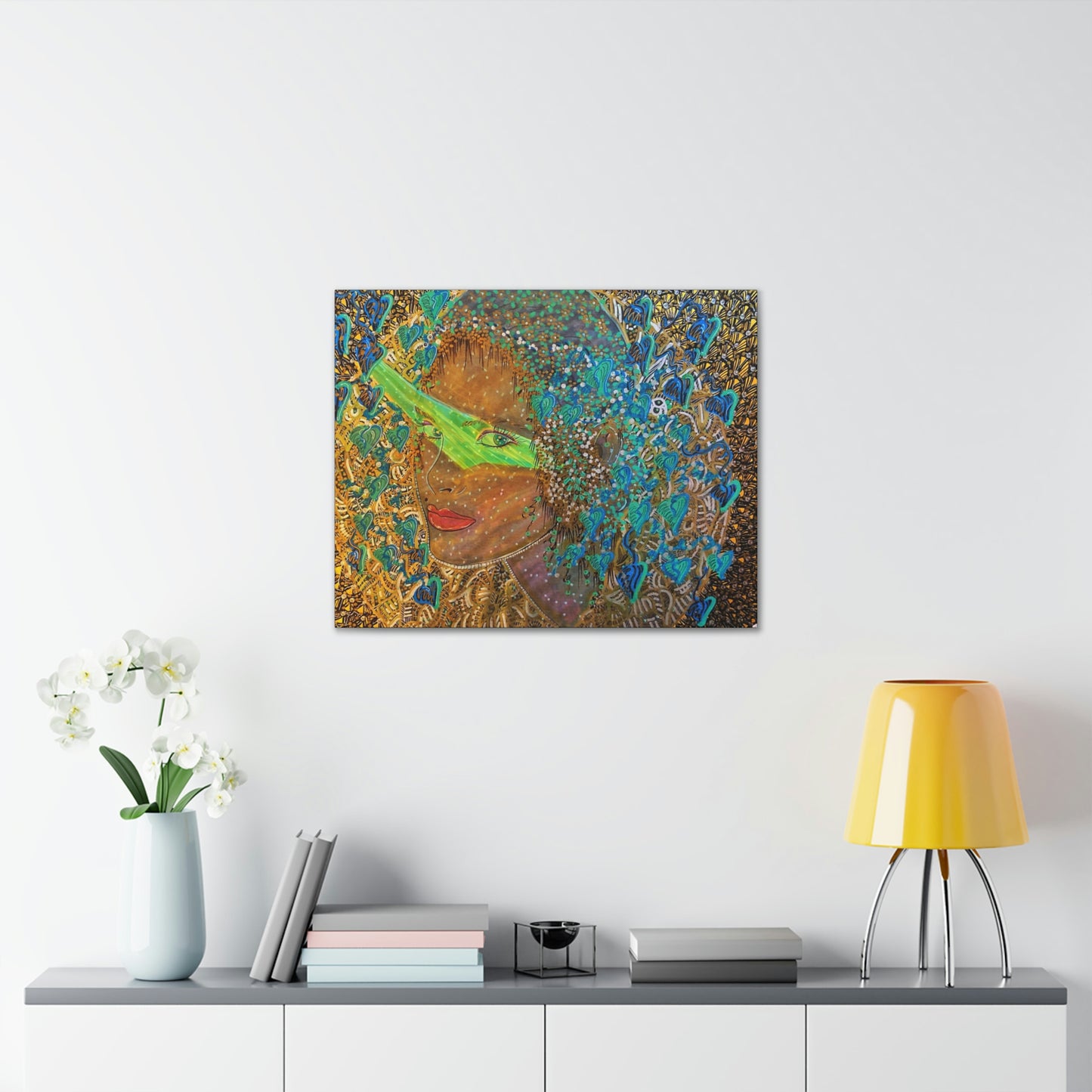 Mystical Woman, Fashion, Abstract, Surreal, Friendship, Inspiration Wall Art