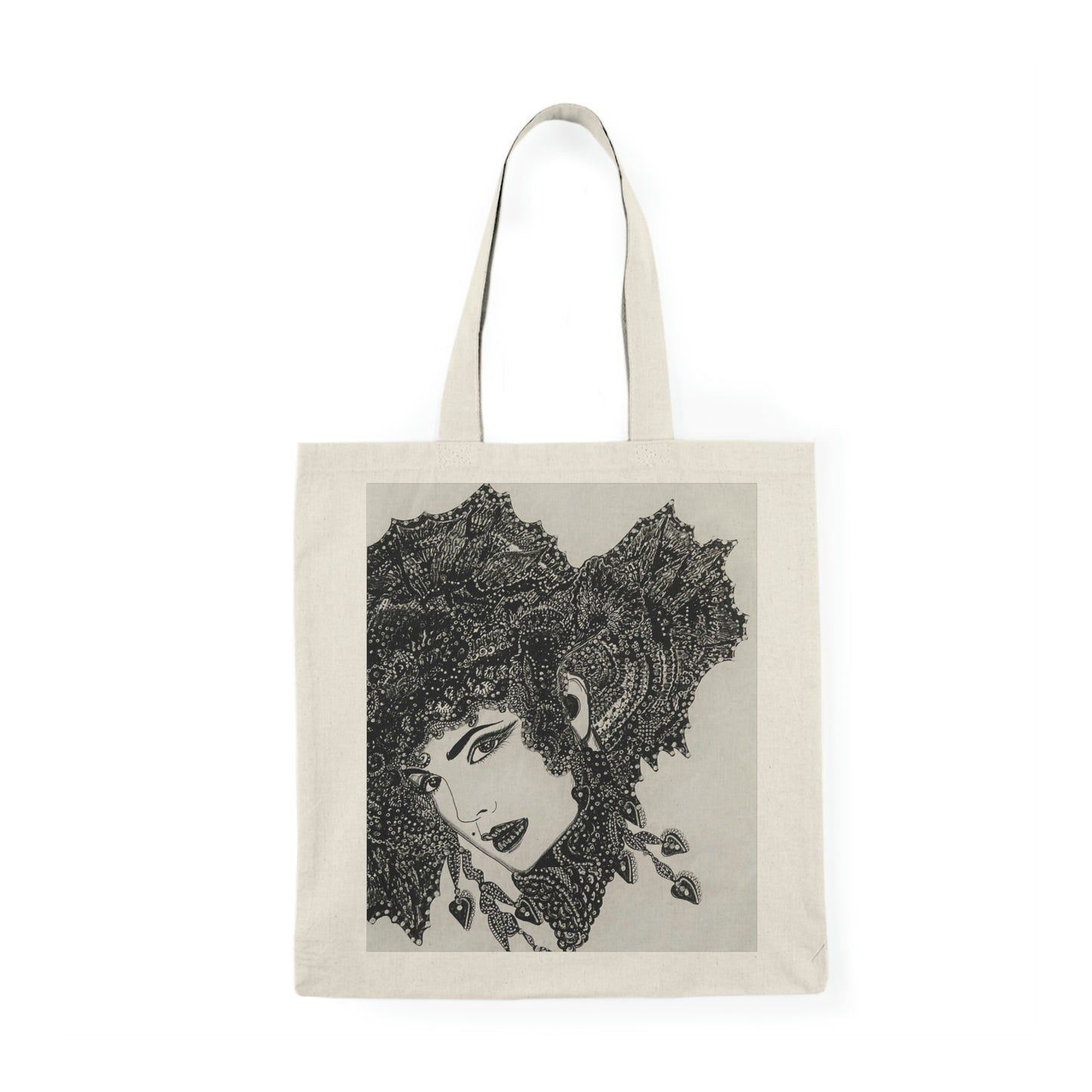 Abstract, Surreal Women Natural Tote Bag, Aesthetic Canvas Bag Shopping Bag, Birthday Gift Bag, Bridal Gift Tote Bag, Library Bag.