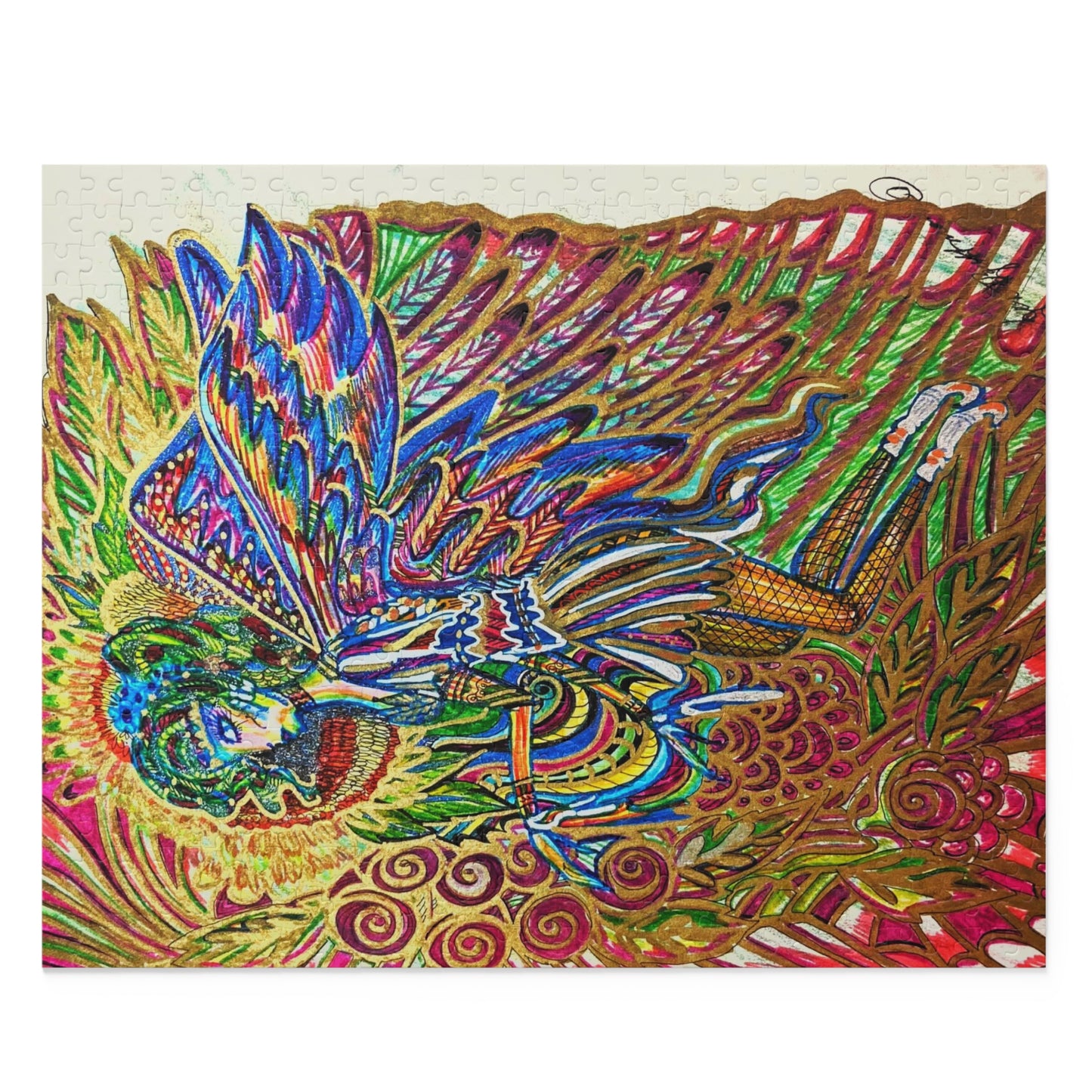 Fairy Puzzle (120, 252, 500-Piece) Abstract Surreal JigSaw Puzzle, Birthday Gift, Gifts For Bridesmaids