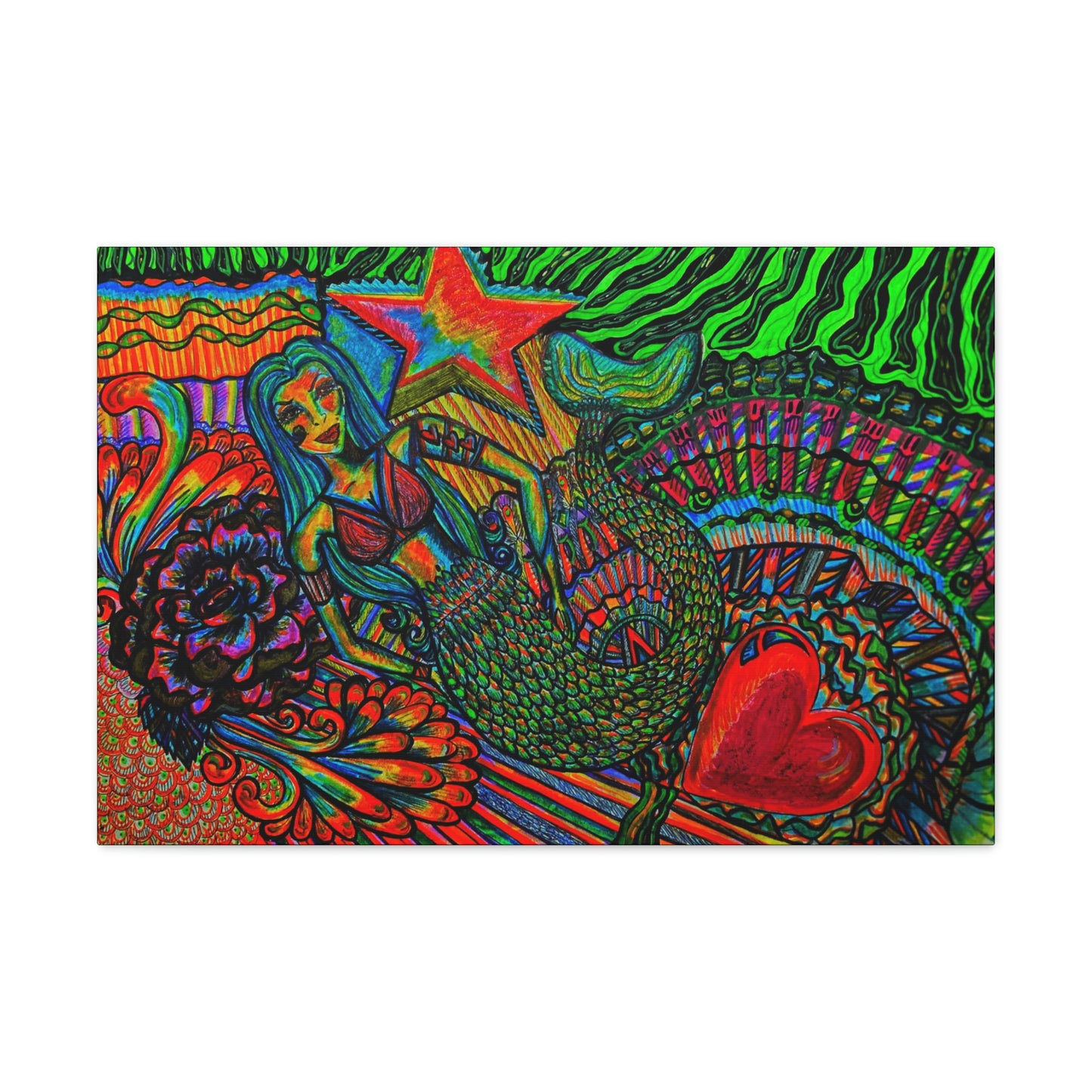Show Queen Mermaid, Fashion, Abstract, Friendship, Inspiration Wall Art