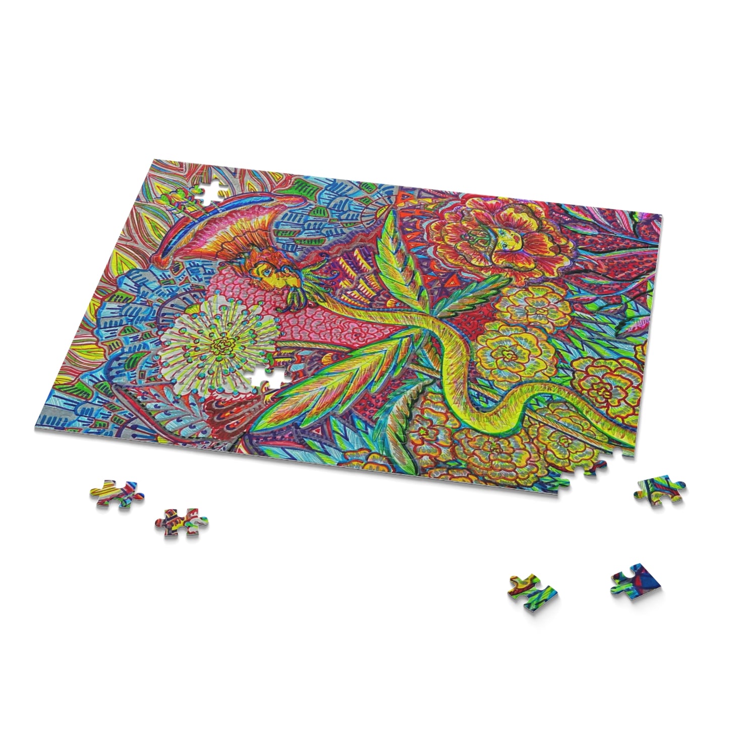 Floral Fairy Puzzle (120, 252, 500-Piece)JigSaw Puzzle, Birthday Gift, Gifts For Bridesmaids