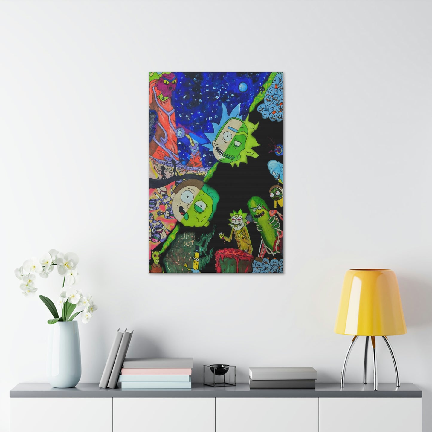 Rick and Morty, Fashion, Abstract, Surreal, Friendship, Inspiration Wall Art