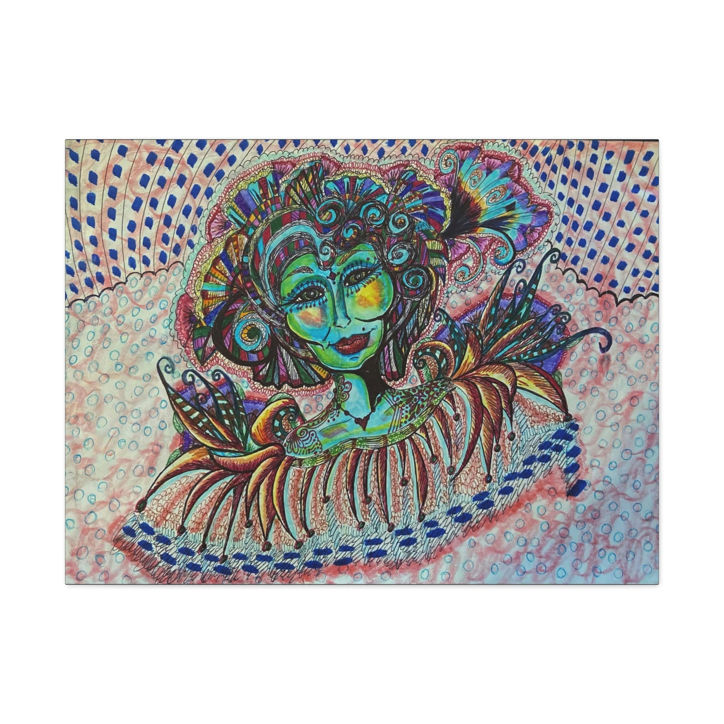 Abstract, Surreal, Funky Woman, Friendship, Inspiration Wall Art
