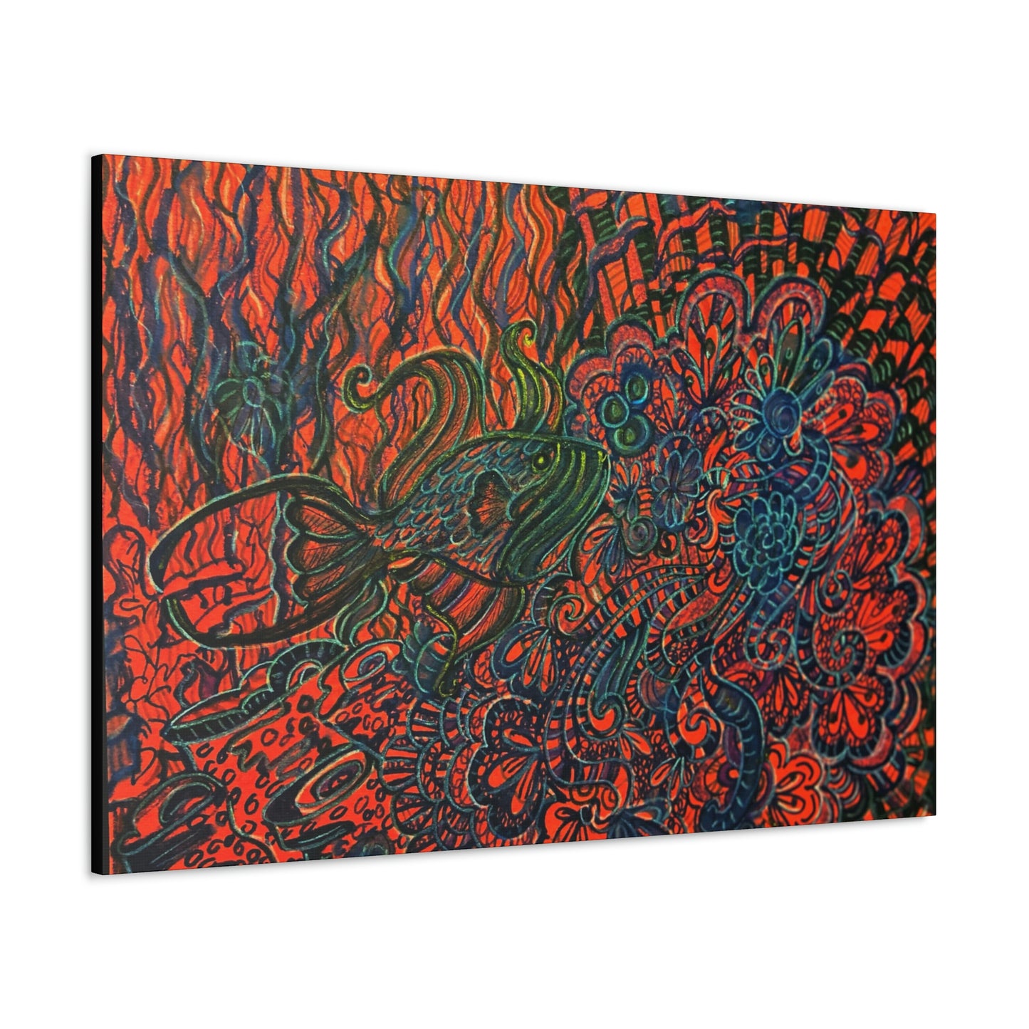 Hidden Trigger Fish, Fashion, Abstract, Friendship, Inspiration Wall Art