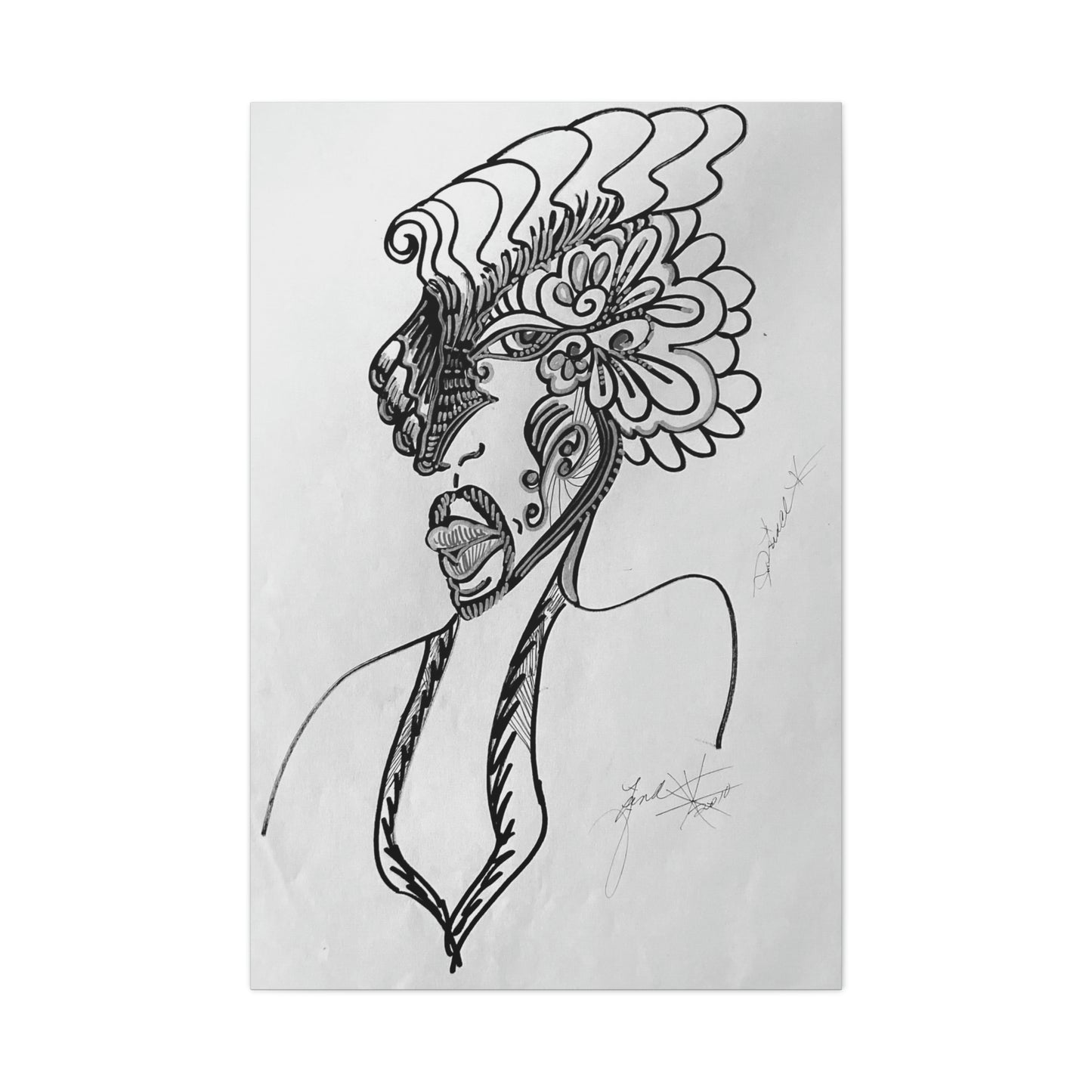 Abstract, Surreal Woman, Friendship, Inspiration Wall Art