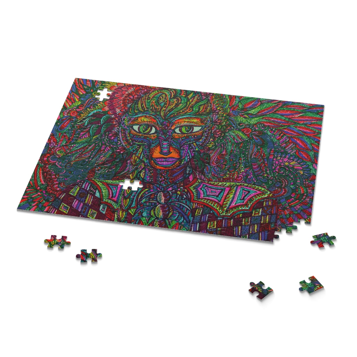 Abstract, Surreal Hidden Angel Puzzle (120, 252, 500-Piece)JigSaw Puzzle, Birthday Gift, Gifts For Bridesmaids