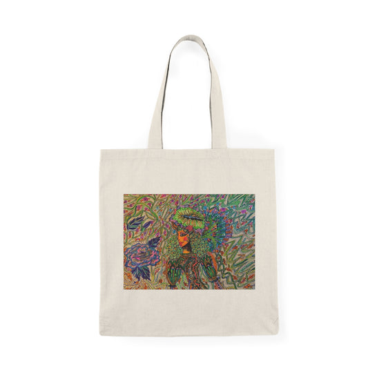 Abstract, Surreal, Floral Women, Natural Tote Bag, Aesthetic Canvas Bag Shopping Bag, Birthday Gift Bag, Bridal Gift Tote Bag, Library Bag.