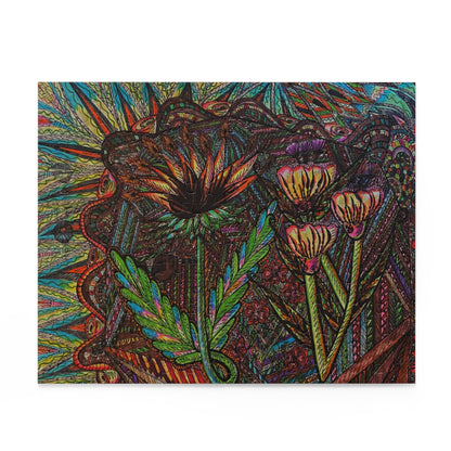 Floral Puzzle (120, 252, 500-Piece)JigSaw Puzzle, Birthday Gift, Gifts For Bridesmaids
