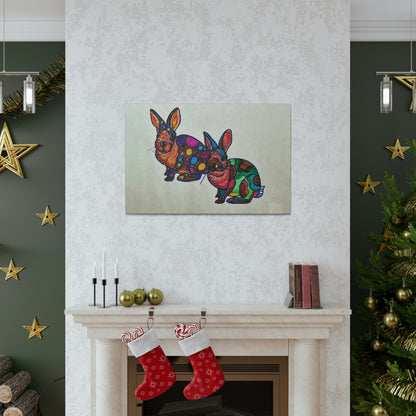 Fanatic Rabbit Fashion, Abstract, Surreal, Friendship, Inspiration Wall Art