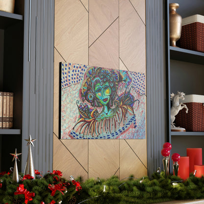 Abstract, Surreal, Funky Woman, Friendship, Inspiration Wall Art