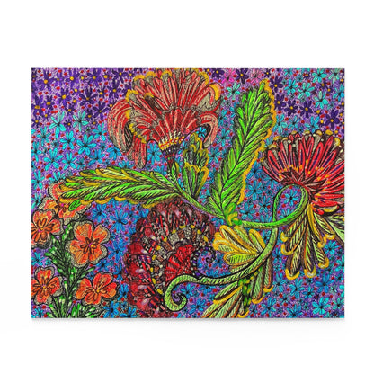 Floral Puzzle (120, 252, 500-Piece)JigSaw Puzzle, Birthday Gift, Gifts For Bridesmaids