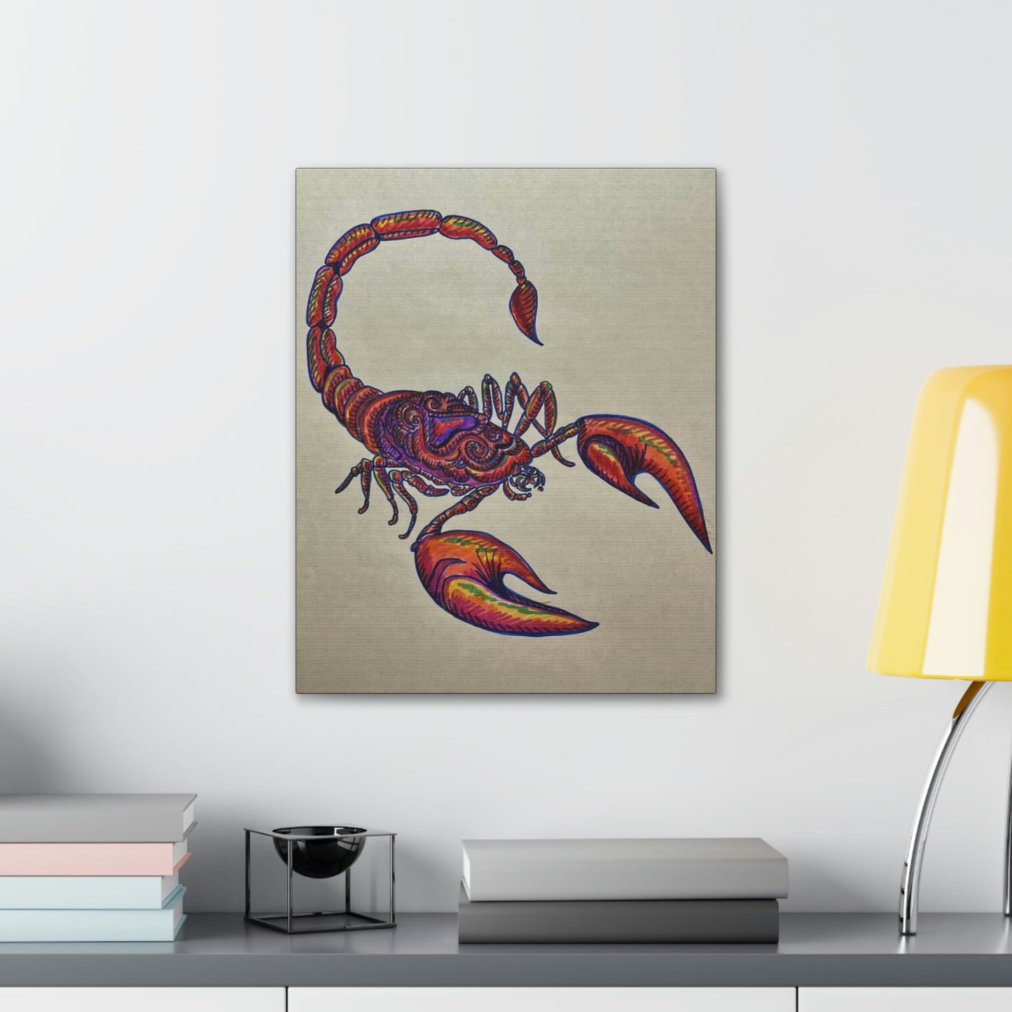 Scorpion Fashion, Abstract, Surreal, Friendship, Inspiration Wall Art